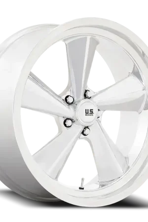 US Mags TS U135 22x9 +15 5x127mm 78.1mm Polished Last Chance