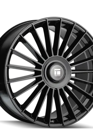 Original Touren TR10 3610 Gloss Black 22x9 5x115/5x139.7 20mm 78.1mm