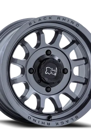 Black Rhino Rapid UTV GY 15x7 +10 4x110mm 86mm Gloss Gunmetal Modern