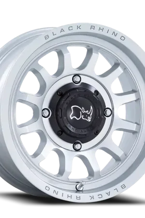 Black Rhino Rapid UTV HS 14x7 +10 4x156mm 115.1mm Hyper Silver Machined Face Top Pick