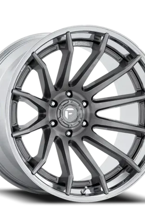 Fuel Burn FC403AP 24x12 -44 6x139.7mm 106.1mm Platinum Chrome Lip High Quality