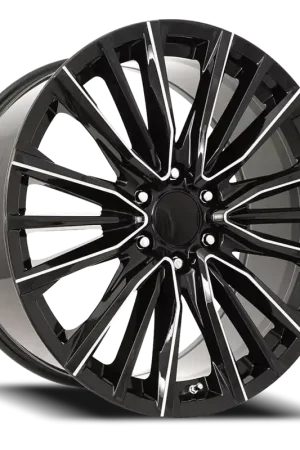 In Demand Factory Reproductions FR 205 Platinum V Replica BM 26x10 +28 6x139.7mm 78.1mm Black Ball Milled