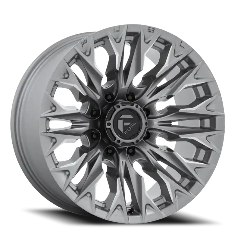 Bulk Order Fuel Flame 8 D806 20x9 +1 8x165.1mm 125.1mm Platinum