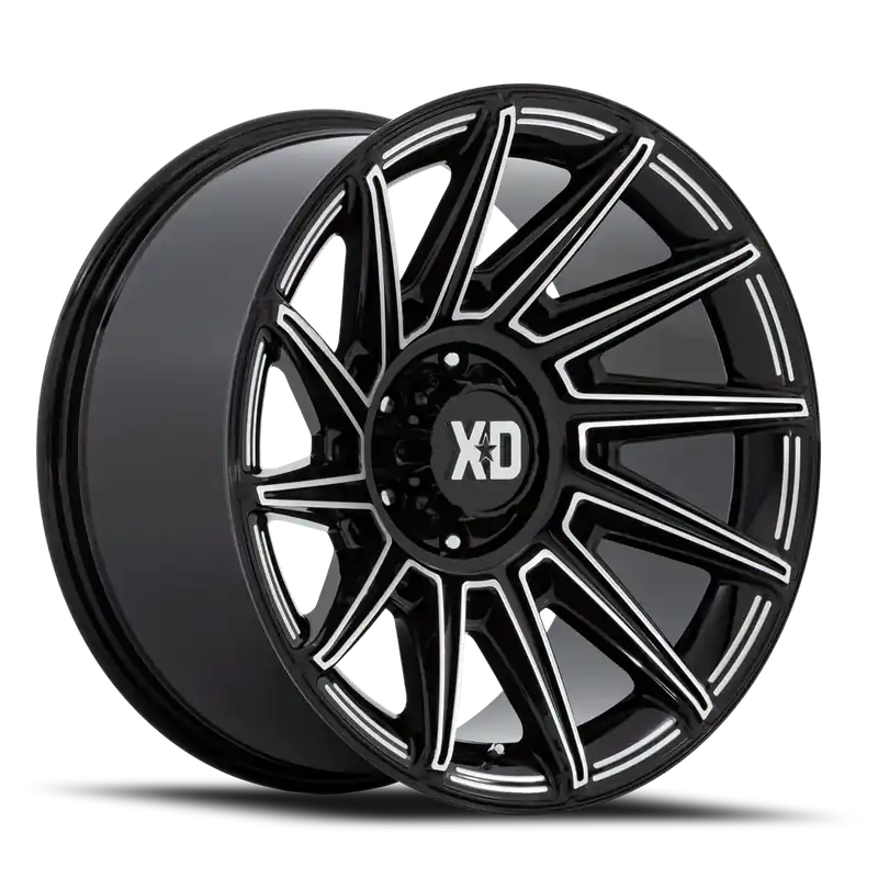 Place Order XD Series Specter XD867 GB 20x10 -18 6x139.7mm 106.1mm Gloss Black Milled