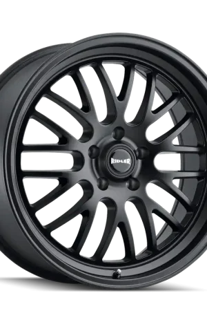 Time-Limited Ridler 607 Matte Black 20x10.5 5x115 25mm 72.62mm