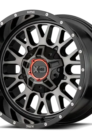 Buy Direct XD Series Snare XD842 GB-GT 20x9 +0 8x165.1mm 125.5mm Gloss Black Gray Tint