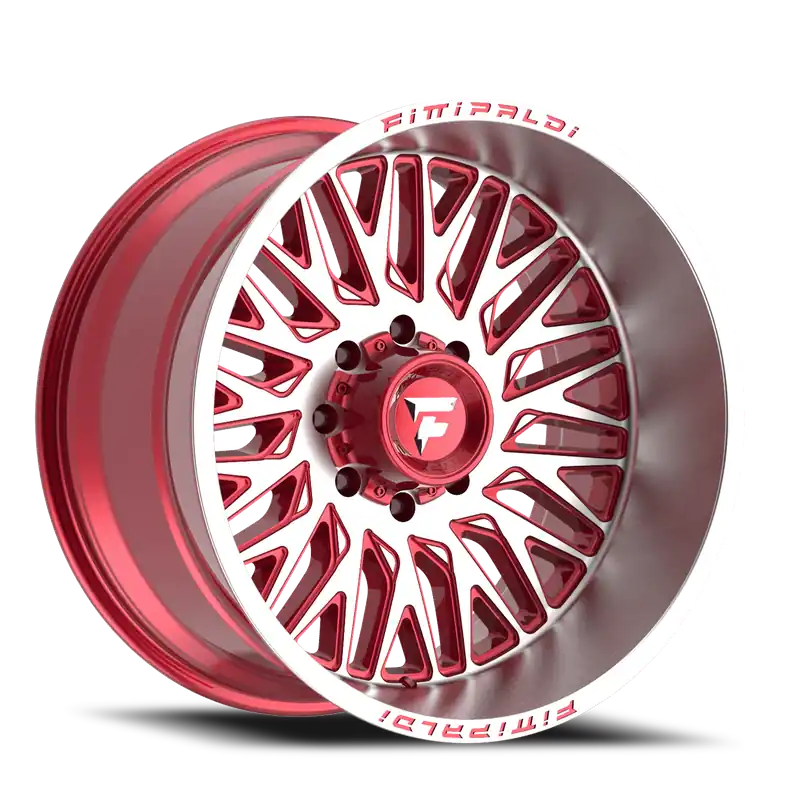 Fittipaldi Offroad Alpha Series FA07 MR 26x12 -44 6x135/6x139.7mm 106.2mm Gloss Red Machined In Demand