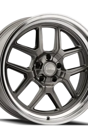 Free Shipping Ridler 610 Gloss Grey Polished 17x7 5x114.3 0mm 83.82mm
