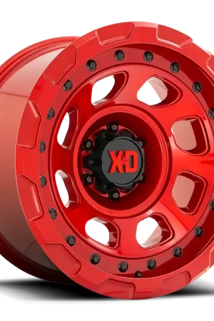 Must Have XD Series Storm XD861 RD 17x9 +0 6x139.7mm 106.1mm Candy Red