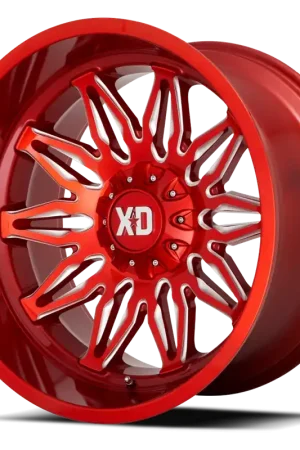 Exclusive XD Series Gunner XD859 RD 20x10 -18 5x127/5x139.7mm 78.1mm Candy Red Milled