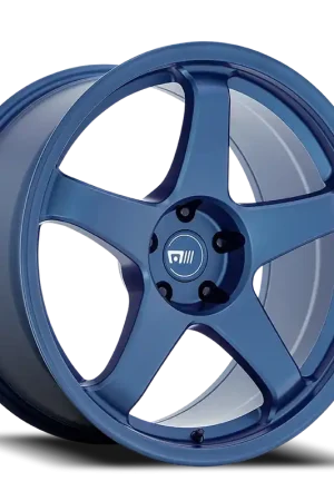 Professional Grade Motegi MR151 CS5 BL 19x9.5 +40 5x100mm 56.15mm Satin Metallic Blue