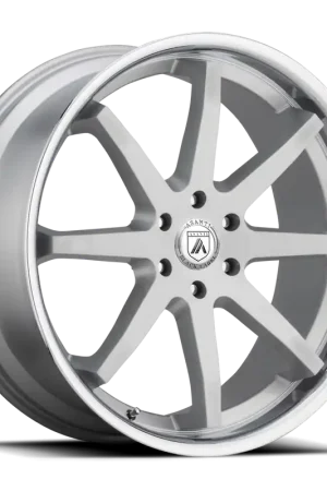 Asanti Black Label Kaiser ABL32 SL 22x9.5 +30 6x139.7mm 100.5mm Brushed Silver Chrome Lip Warranty Included