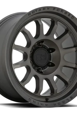 Black Rhino Rapid GY 20x8.5 +0 6x139.7mm 112.1mm Matte Brushed Gunmetal Luxury