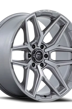 Fuel Flux 6 FC854AX 20x9 +20 6x139.7mm 106.1mm Platinum Same Day Shipping