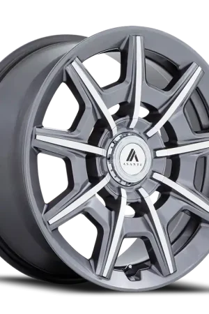 Free Delivery Asanti Black Label Esquire ABL-41 A 20x9 +35 5x112/5x114.3mm 72.6mm Gloss Anthracite Bright Machined