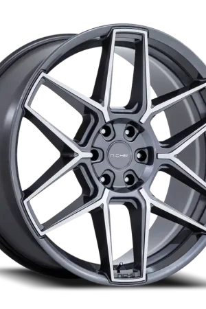 Weekend Sale Niche Rise NC281 20x10.5 +38 5x114.3mm 72.56mm Anthracite Machined Face