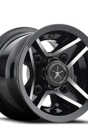 Markdown Fairway Alloys Divot 8x7 +0 4x101.6mm 70.7mm Gloss Black Machined