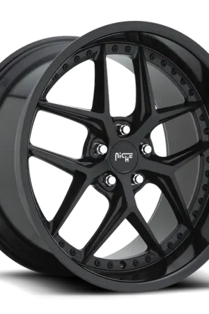 Niche Vice M226 19x8.5 +42 5x112mm 66.5mm Gloss Matte Black Viral