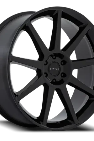 Status Mammoth BK 24x10 +35 5x120mm 72.56mm Gloss Black Flash Sale