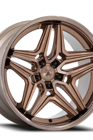 Hot Deal Asanti Black Label ABL-46 Duke BZ 20x10.5 +18 5x120mm 74.1mm Platinum Bronze