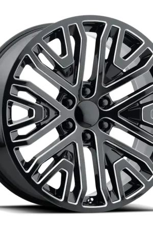 Trusted Brand Performance Replica PR197 M 24x10 +31 6x139.7mm 78.1mm Gloss Black Milled