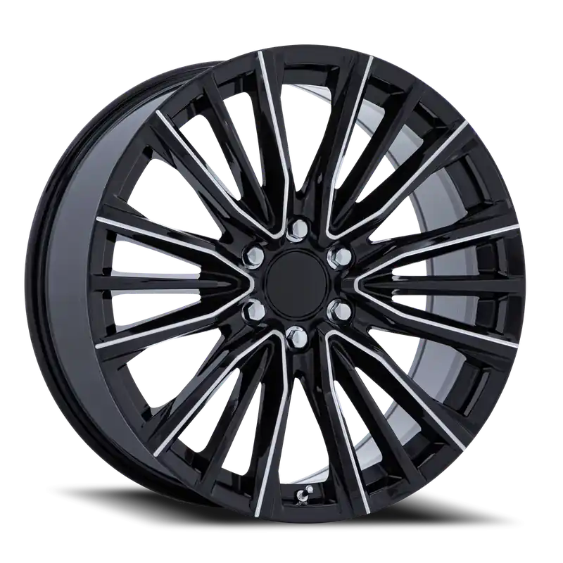 Hot Picks Performance Replica PR223 GBM 22x9 +28 6x139.7mm 78.1mm Gloss Black Milled