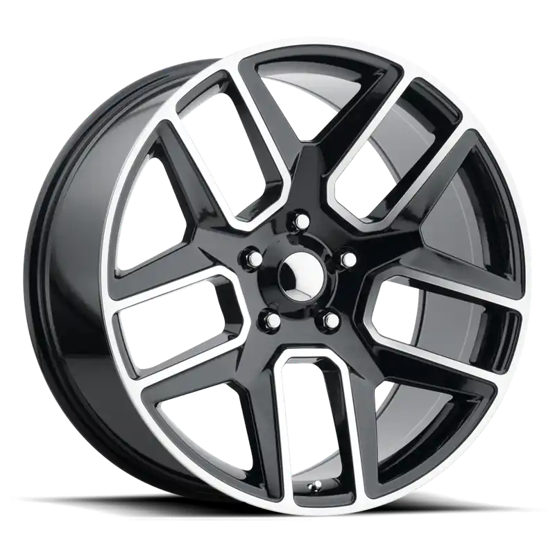 Performance Replica PR192 GBM 20x9 +19 5x139.7mm 78.1mm Gloss Black Machined Buy Direct