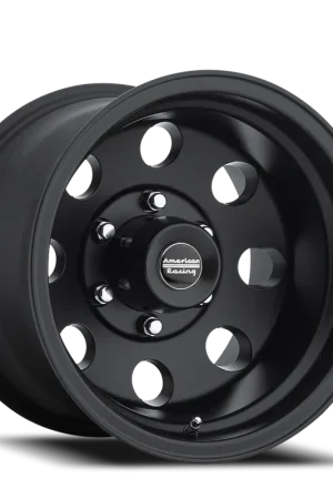 Free Shipping American Racing Baja AR172 BK 15x8 +20 6x114.3mm 83.06mm Satin Black