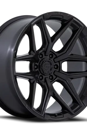 Fuel Flux 6 FC854MX 22x10 -18 6x135mm 87.1mm Blackout Clearance