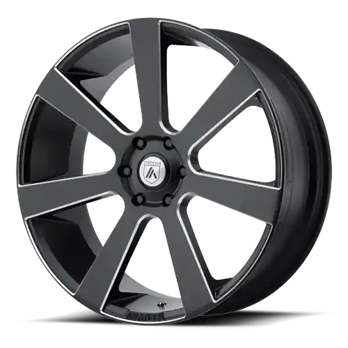 Asanti Black Label Apollo ABL15 BK 24x9 +15 6x139.7mm 106.25mm Satin Black Milled Reduced Price