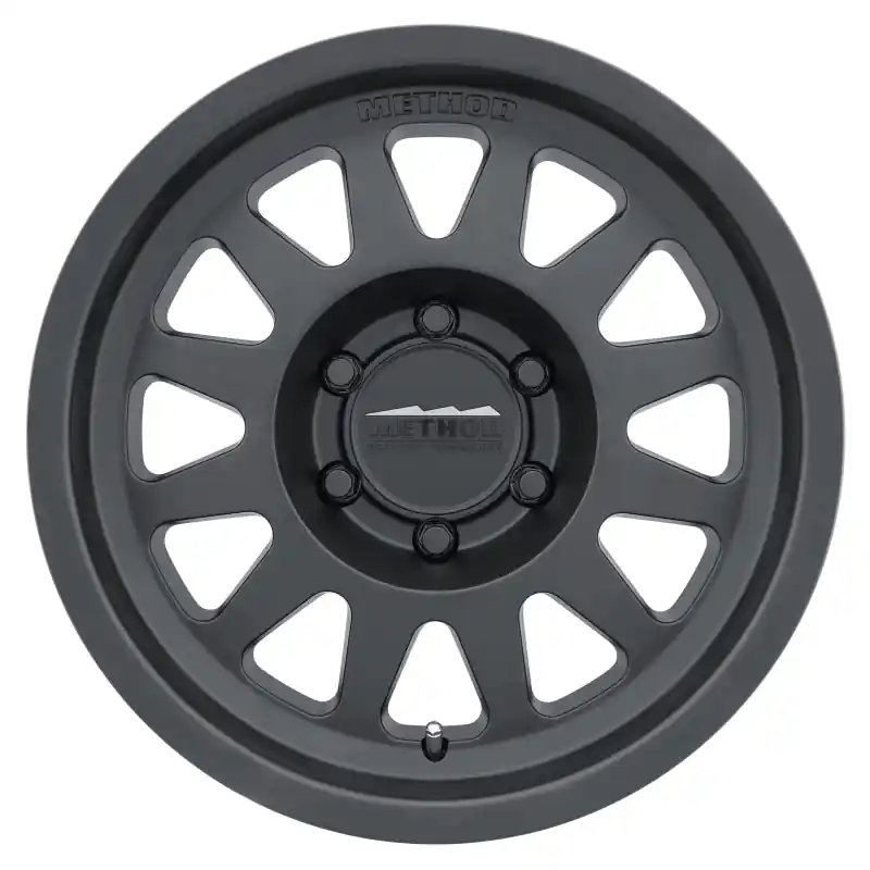 Certified Method MR704 17x8.5 0mm Offset 6x5.5 106.25mm CB Matte Black Wheel