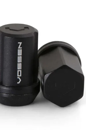 Clearance Vossen 35mm Lock Nut - 12x1.5 - 19mm Hex - Cone Seat - Black (Set of 4)