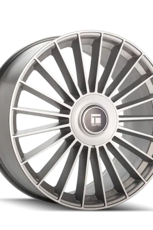 Must Have Touren TR10 3610 Satin Silver Machined 24x10 5x114.3/5x127 35mm 78.3mm