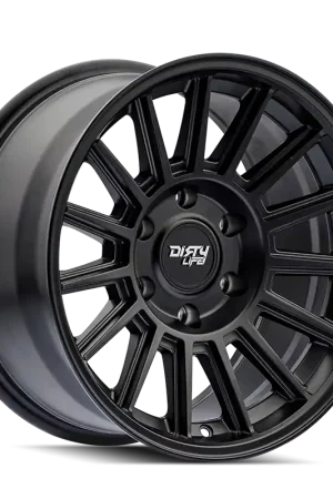 Dirty Life Journey 9316 Satin Black 17x8.5 5x127 0mm 78.1mm Clearance