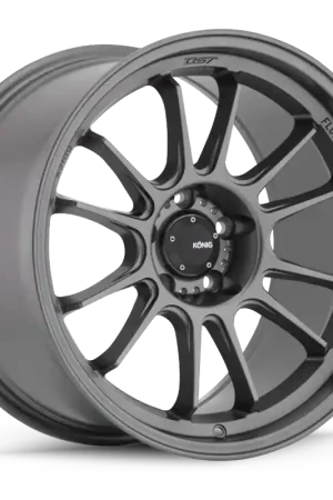 Konig Hypergram 18x9.5 5x114.3 ET35 Matte Grey Authentic