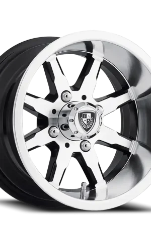 Fairway Alloys Shift 10x7 -25 4x101.6mm 70.7mm Gloss Black Machined Affordable