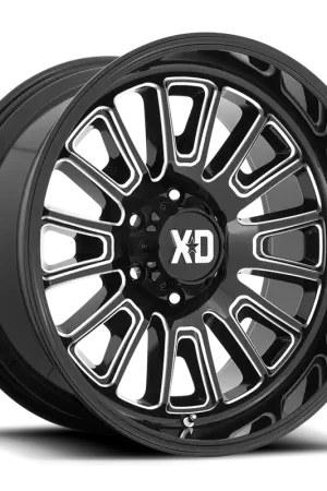 XD Series Rover XD864 GB-M 20x9 +0 6x135mm 87.1mm Gloss Black Milled Budget