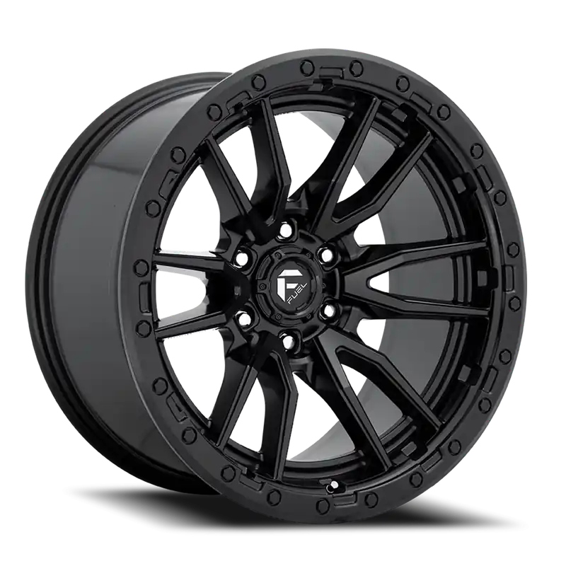 Fuel Rebel D679 20x9 +1 6x139.7mm 106.1mm Matte Black Free Delivery
