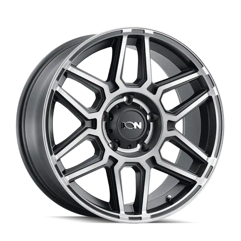 Ion 146 Matte Black Machined With Dark 20x9 8x165.1 0mm 125.2mm Price Drop