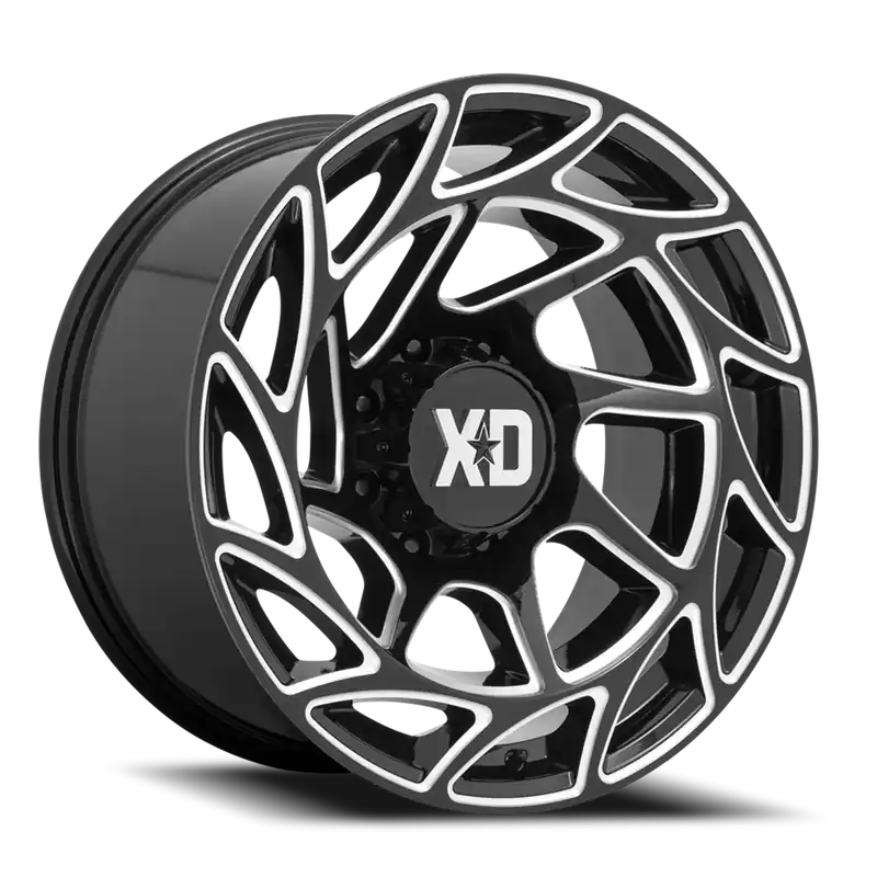 XD Series Onslaught XD860 GB-M 20x10 -18 8x170mm 125.1mm Gloss Black Milled Certified