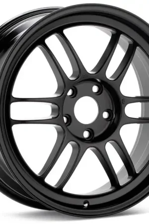 Last Chance Enkei RPF1 18x9.5 5x100 38mm Offset Black Wheel - Tarmac Black Edition RPF1