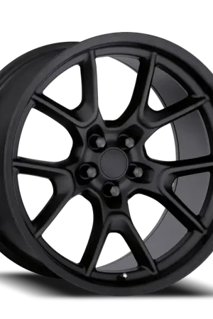 Hot Deal Factory Reproductions FR 66F Dodge Anniversary Flow Form Replica SB 20x10 +22 5x115mm 71.5mm Satin Black