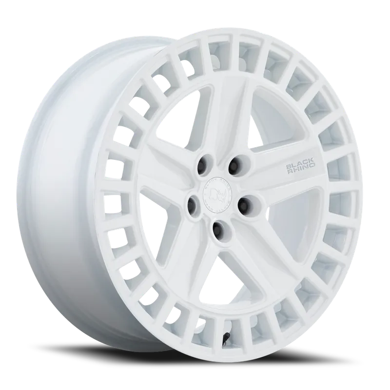 Limited Edition Black Rhino Alston WH 18x8.5 +25 5x127mm 71.5mm Gloss White
