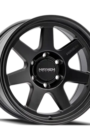 Seasonal Sale Mayhem Convoy 8307 Satin Black 17x9 5x127 x6mm 78.1mm