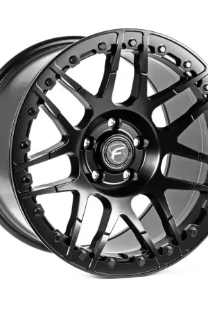 Forgestar F14 Beadlock 17x10 / 5x120 BP / ET45 / 7.3in BS Satin Black Wheel Sale