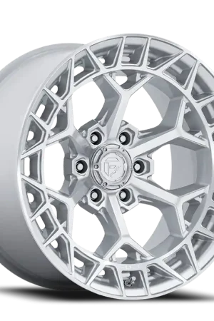 Seasonal Sale Fuel Charger FC873 SD 22x12 -44 6x135mm 87.1mm Gloss Silver Machined Face