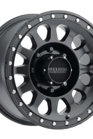 Direct From Manufacturer Method MR315 18x9 +18mm Offset 8x170 130.81mm CB Matte Black Wheel