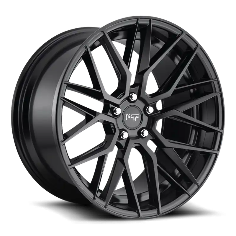 Niche Gamma M190 20x10.5 +40 5x112mm 66.5mm Matte Black Original