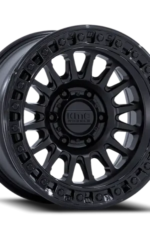 KMC IMS KM552 MB 18x9 +18 5x127mm 71.5mm Matte Black Gloss Black Lip Fresh Stock
