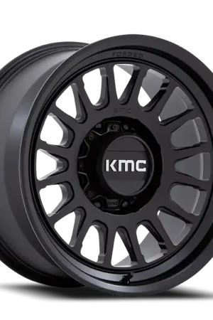 KMC Impact Forged Monoblock KM452 MX 18x9 -12 8x165.1mm 125.1mm Satin Black One Day Deal